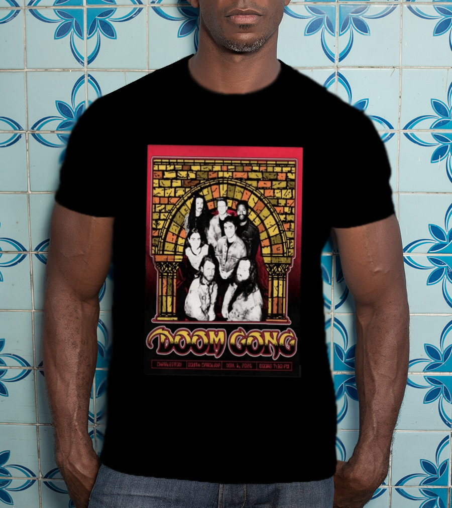 Doom Gong Charleston South Carolina November 1 2026 Concert 7:30 PM T-Shirt