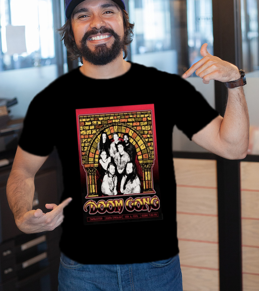 Doom Gong Charleston South Carolina November 1 2026 Concert 7:30 PM T-Shirt