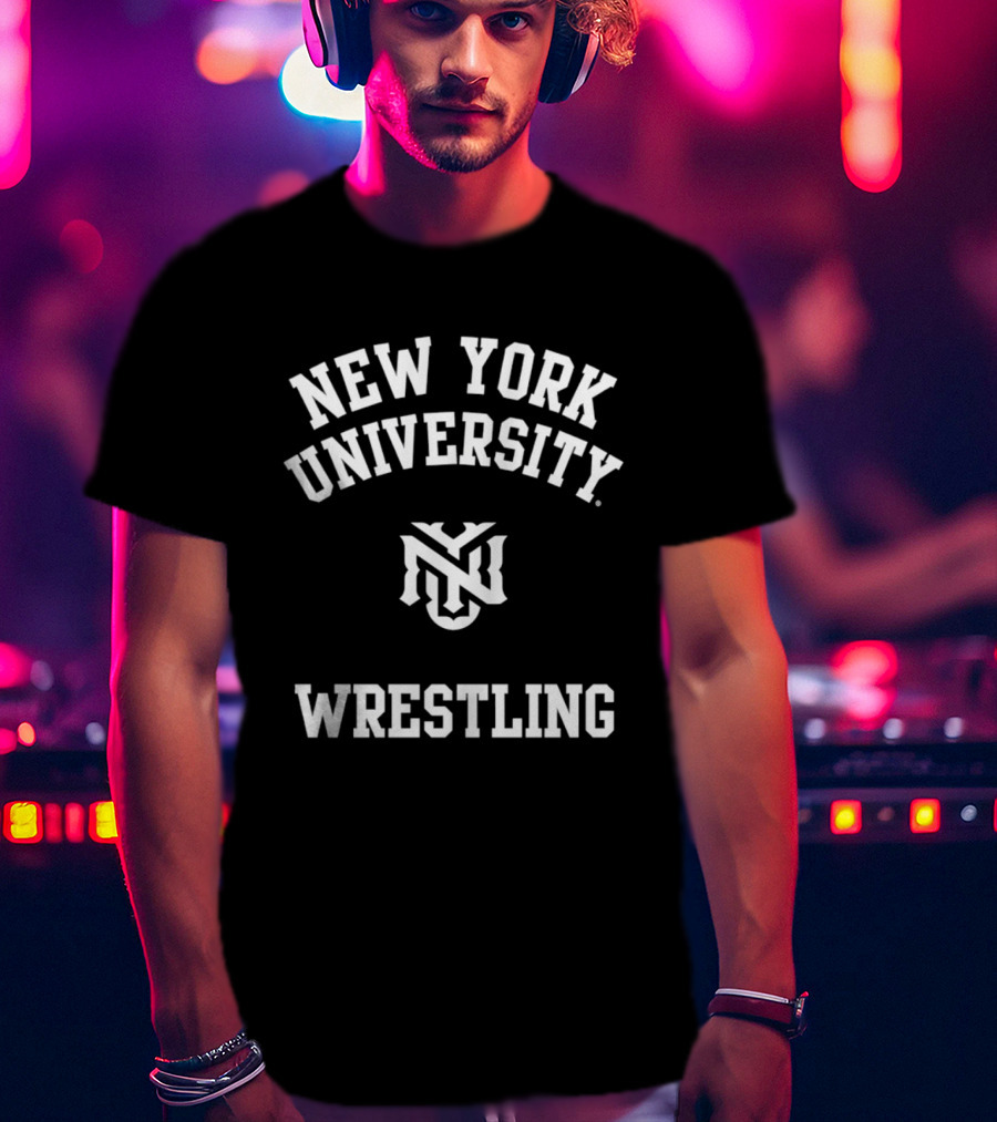 New York University Wrestling NYU NCAA Team T-Shirt