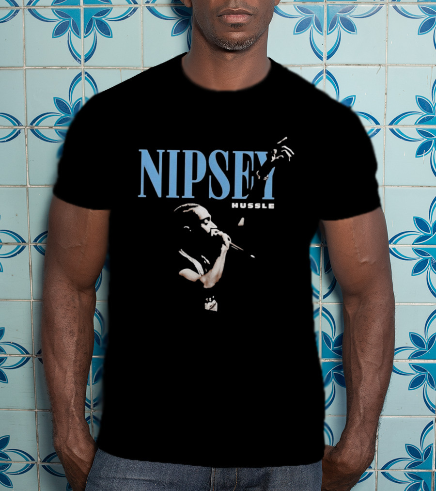 Nipsey Hussle Rap Artist Performing Music Nipsey Hussle T-Shirt