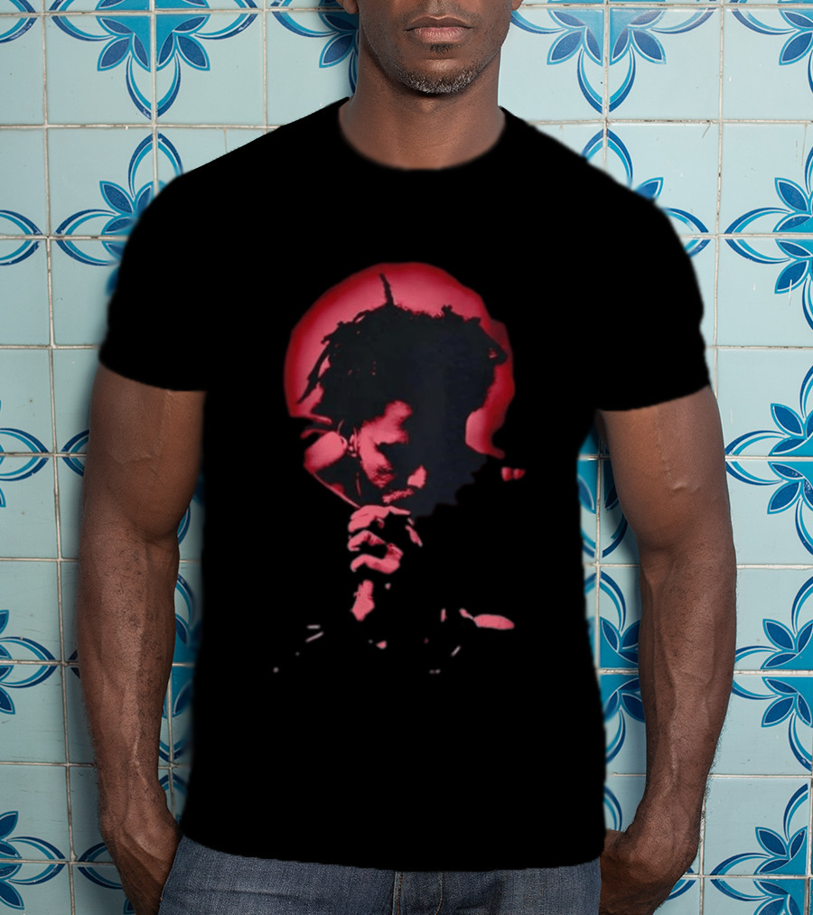JID Red Microphone Performance T-Shirt
