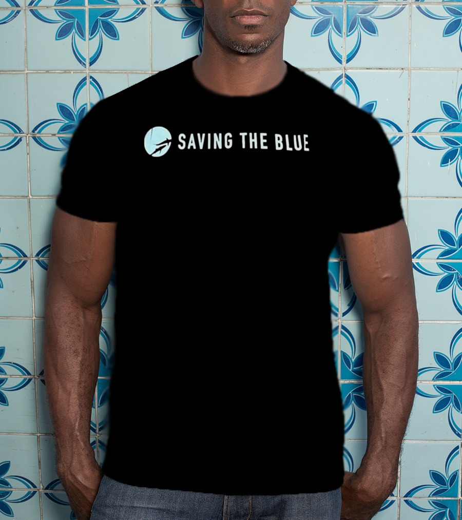 Saving The Blue Shark Conservation Marine Life T-Shirt