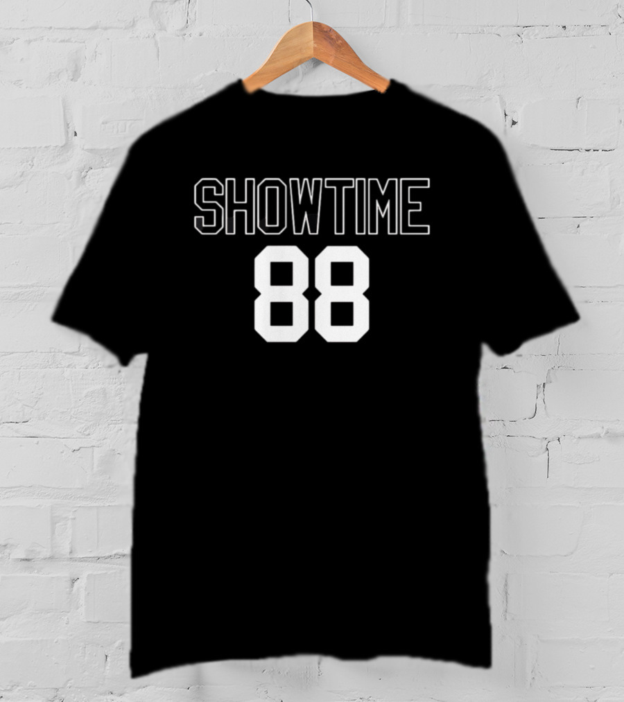 Showtime 88 Jersey Sports Retro Fashion Basketball T-Shirt