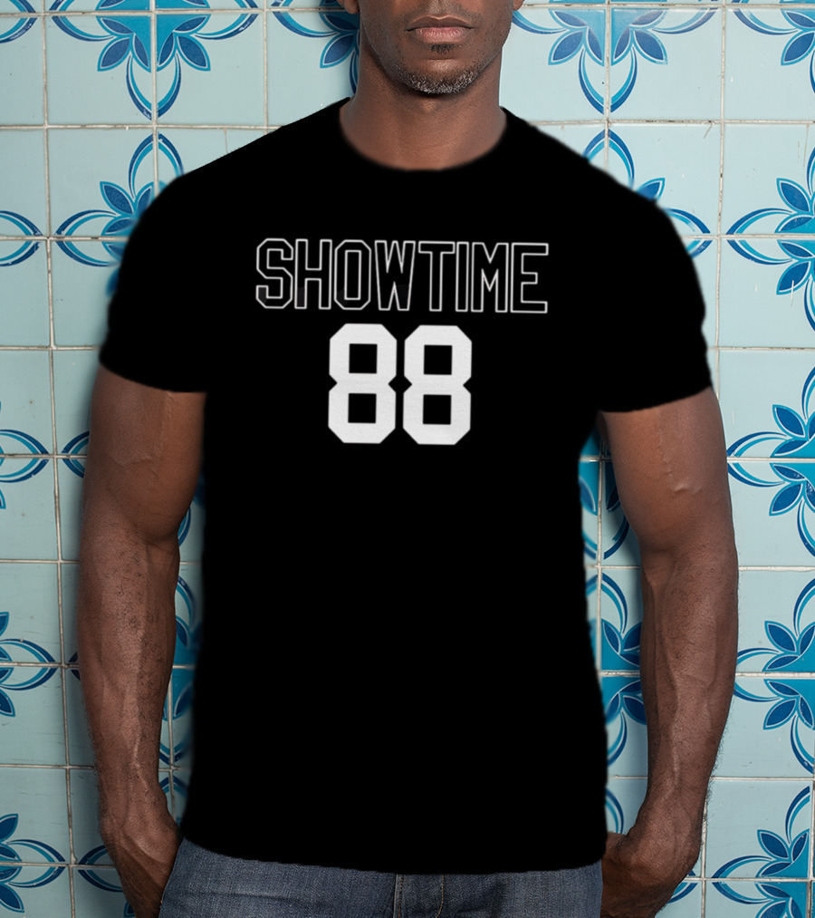 Showtime 88 Jersey Sports Retro Fashion Basketball T-Shirt