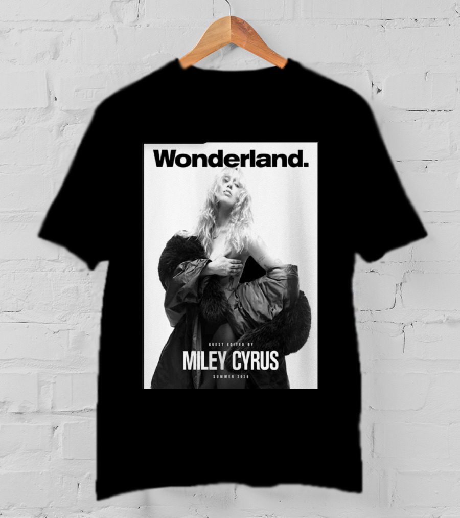 Wonderland Guest Edited By Miley Cyrus Summer 2026 T-Shirt