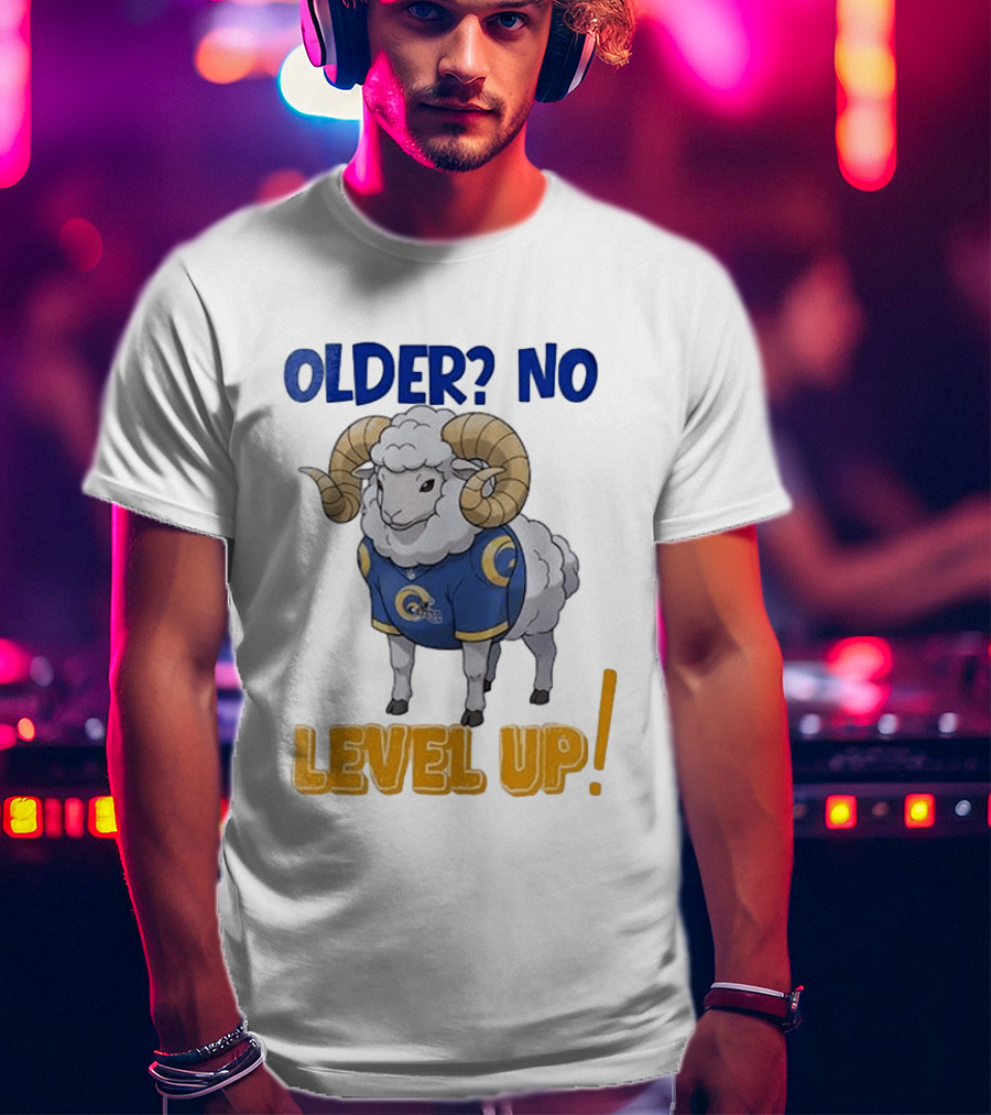 Los Angeles Rams X Pokemon 30th Anniversary Older No Level Up T-Shirt