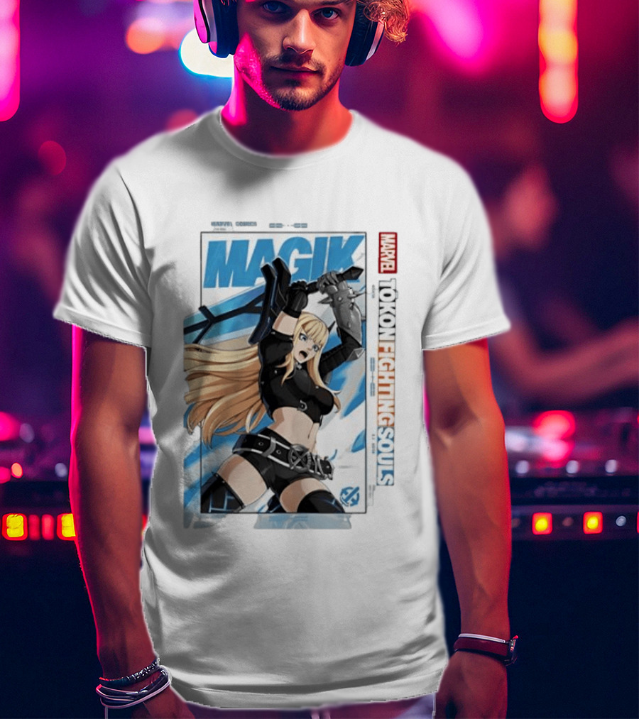 Magik Marvel Tokon Fighting Souls X Men T-Shirt
