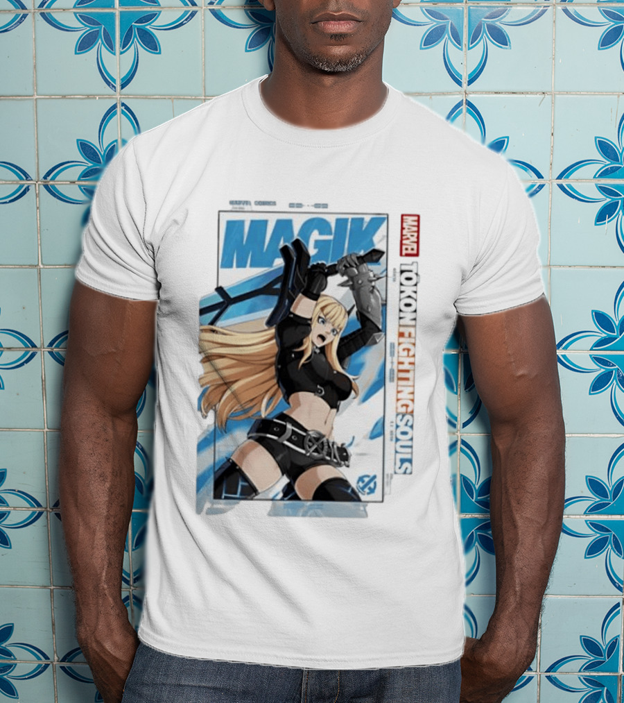 Magik Marvel Tokon Fighting Souls X Men T-Shirt
