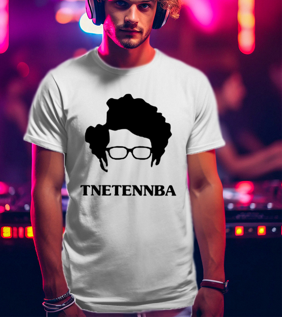 Tnetennba Maurice Moss The IT Crowd Black Glasses Hair T-Shirt