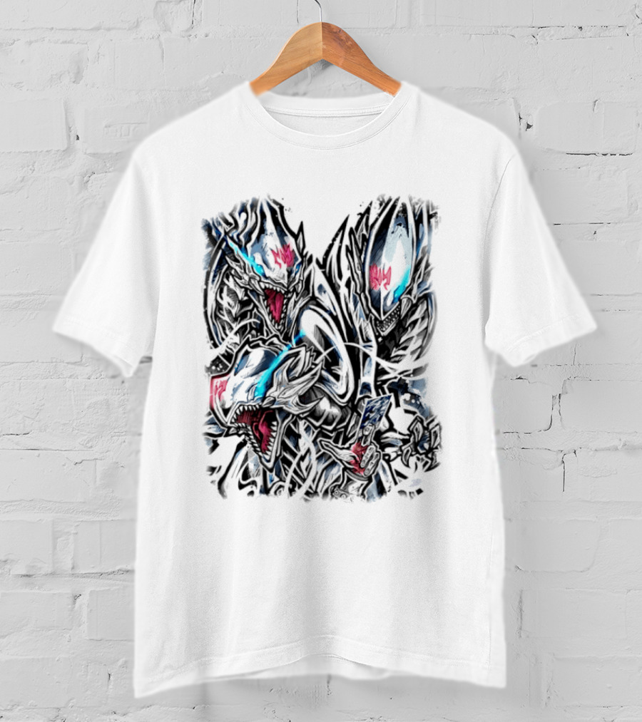 Blue Eyes White Dragon Yu Gi Oh Card Seto Kaiba Spirit Beast Tamer T-Shirt