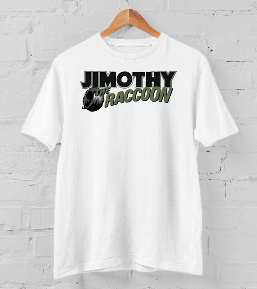 Jimothy The Raccoon Tire T-Shirt