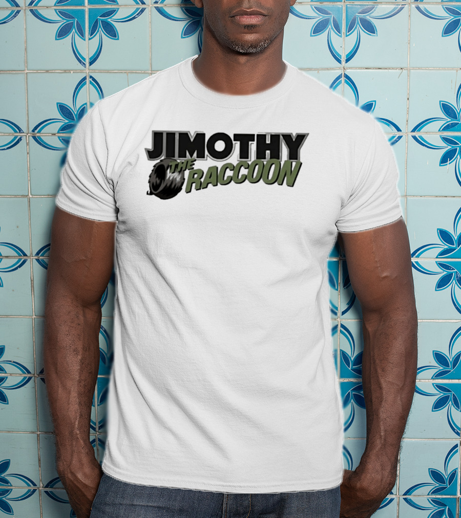 Jimothy The Raccoon Tire T-Shirt