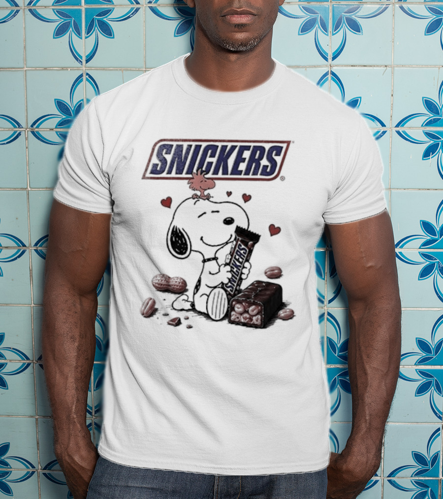 Peanuts Snoopy Woodstock Snickers You're Not You When Hungry T-Shirt