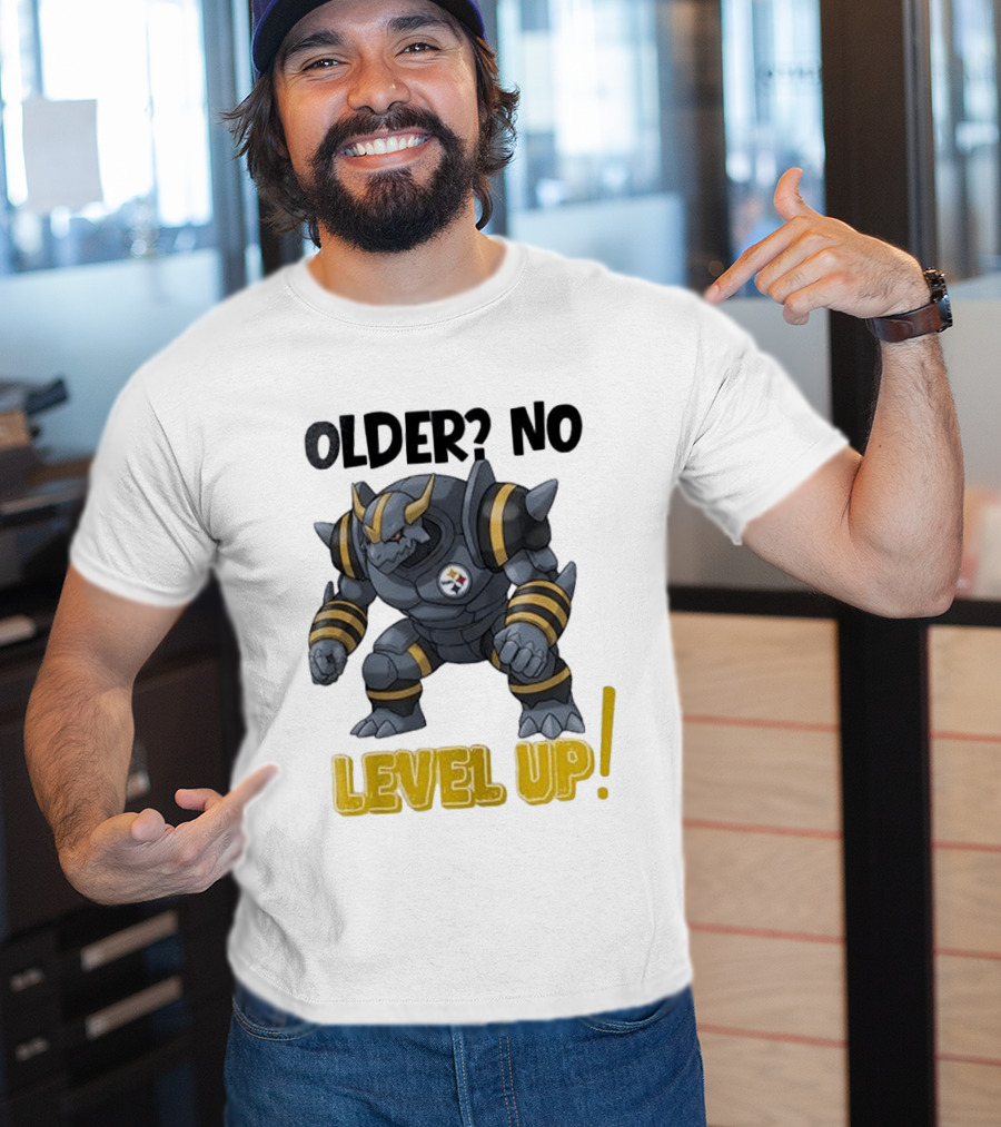 Pittsburgh Steelers X Pokémon 30th Anniversary Older No Level Up T-Shirt