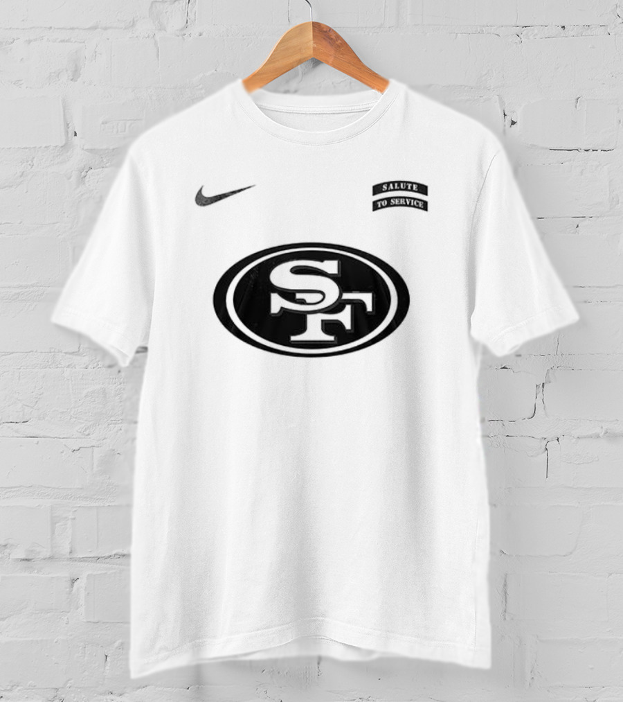 Nike San Francisco 49ers Salute To Service SF T-Shirt