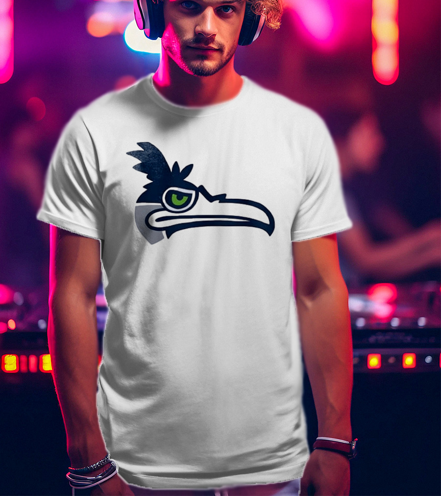 Seattle Seahawks Pokémon 30th Anniversary Older No Level Up T-Shirt