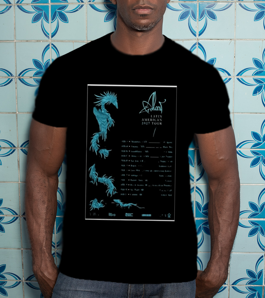 Alcest Latin American Tour 2027 Dates And Locations With Mythical Dragon T-Shirt