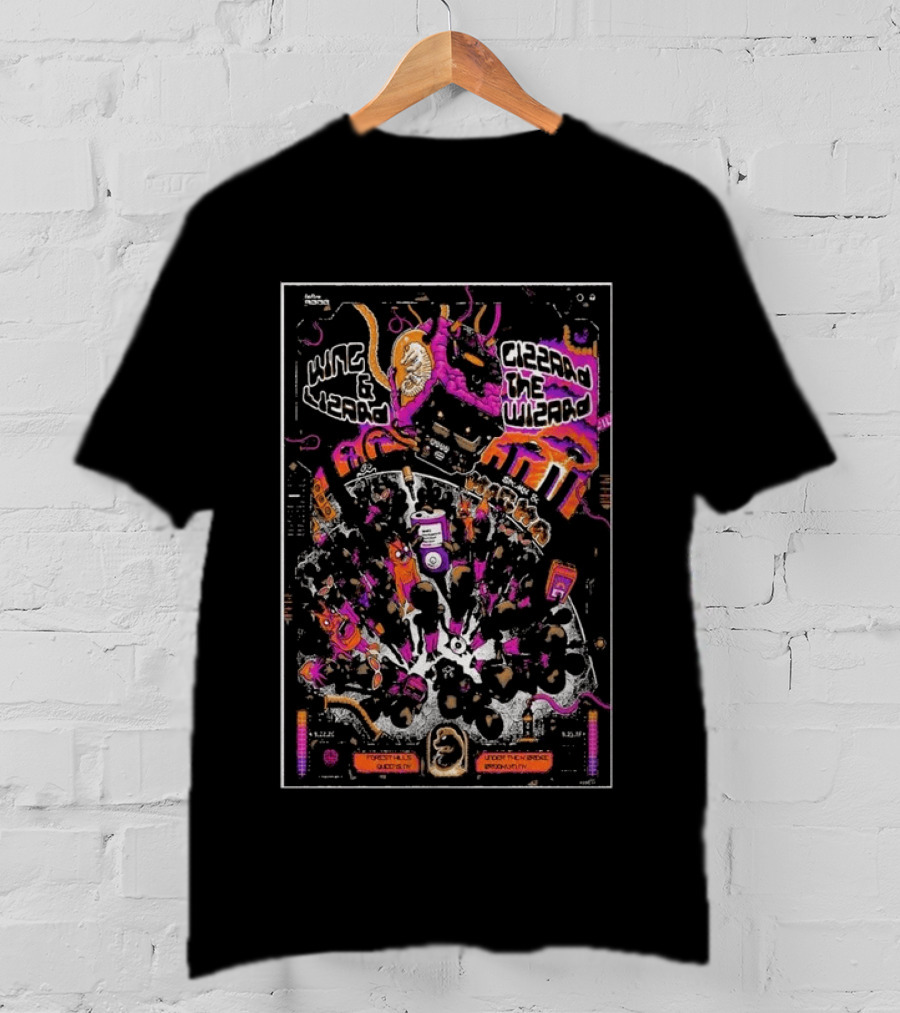 King Gizzard The Wizard Phantom Island 2026 Tour Questlove Brooklyn NY T-Shirt