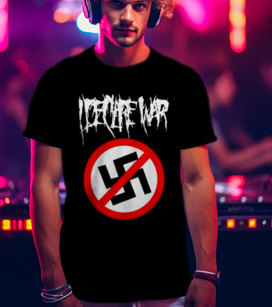 I Declare War Anti Nazi Symbol Graphic Merchnow Collection T-Shirt