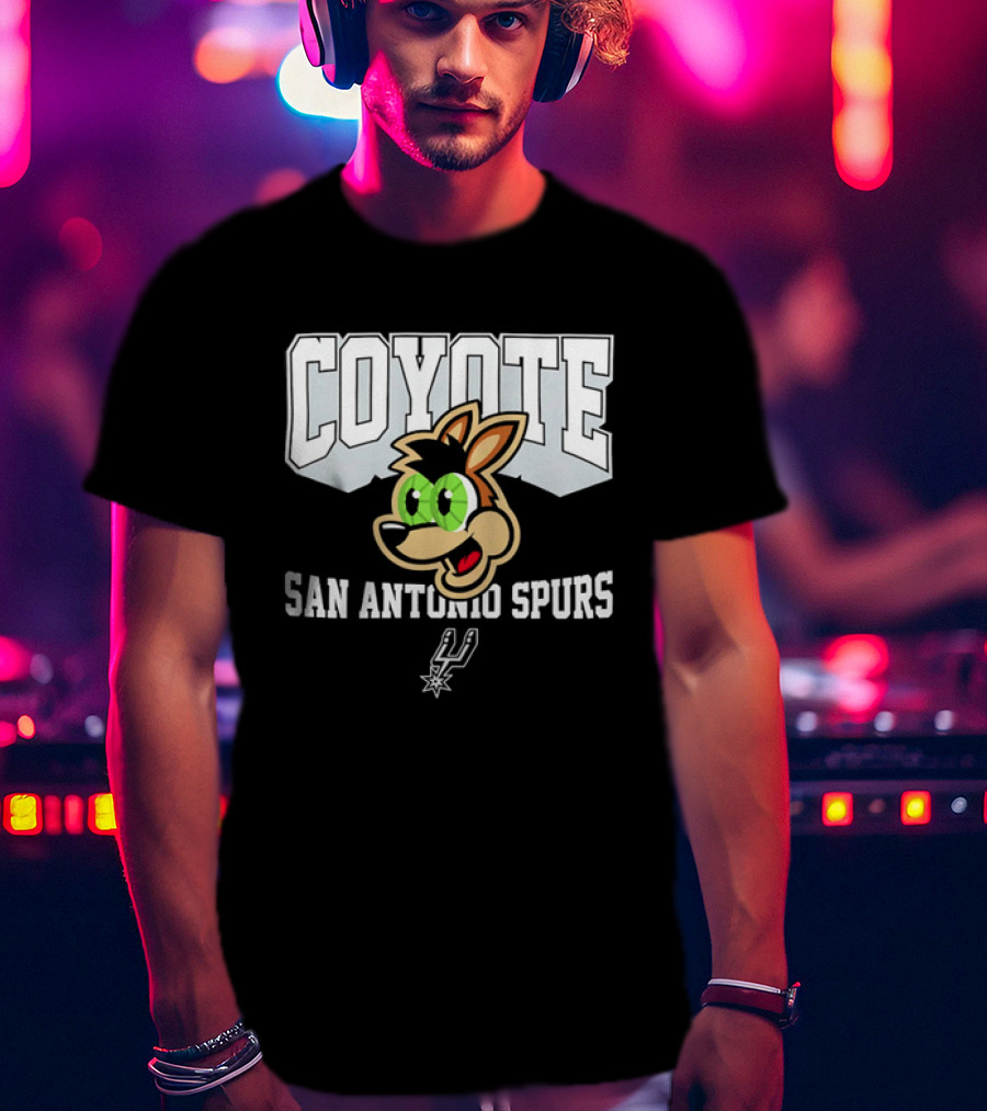 Coyote San Antonio Spurs Team T-Shirt