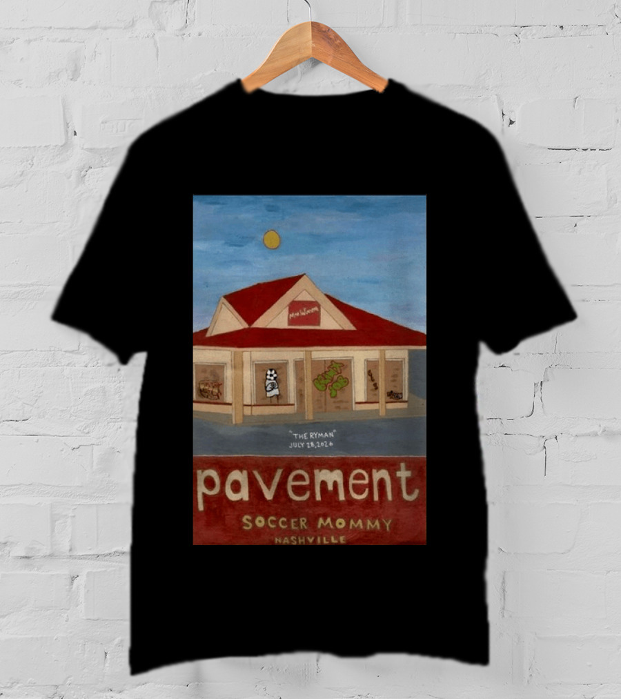 Pavement Soccer Mommy The Ryman Nashville July 28 2026 T-Shirt