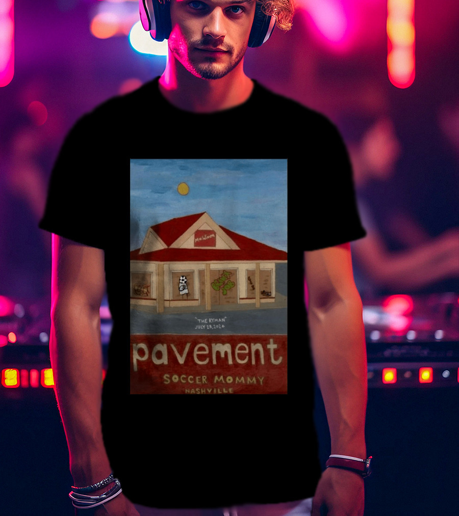 Pavement Soccer Mommy The Ryman Nashville July 28 2026 T-Shirt