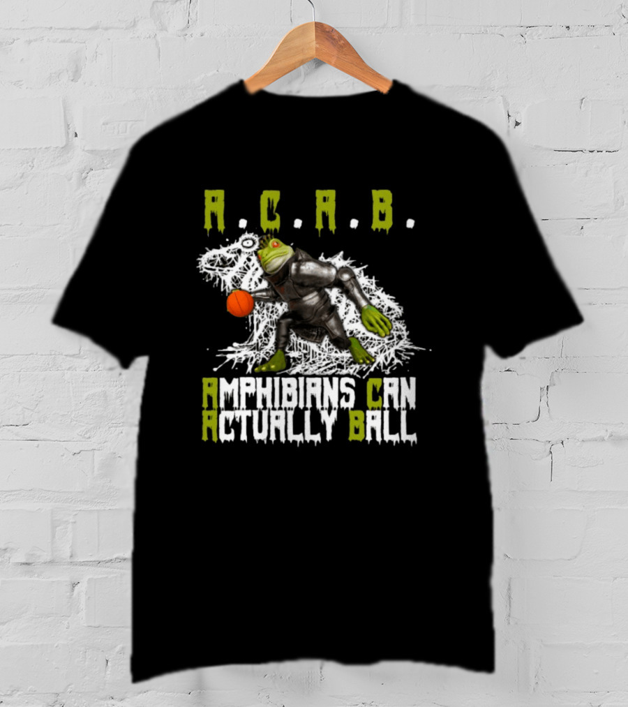 Firehouse 666 Store Acab Amphibians Can Actually Ball Frog Mallet T-Shirt
