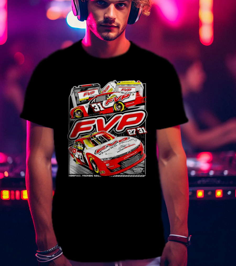 FVP Verified Proven Jordan Anderson Racing Chevrolet 27 31 T-Shirt
