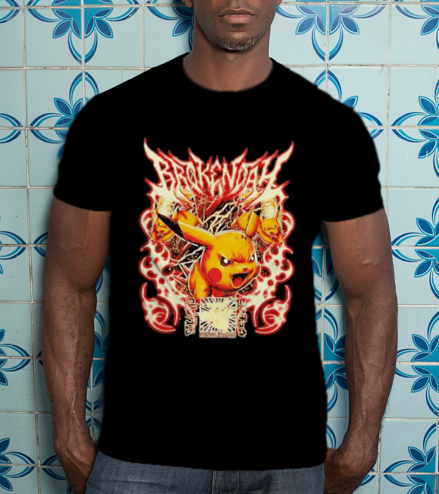Brokendah High Voltage Pikachu Pokémon Electric Burst T-Shirt