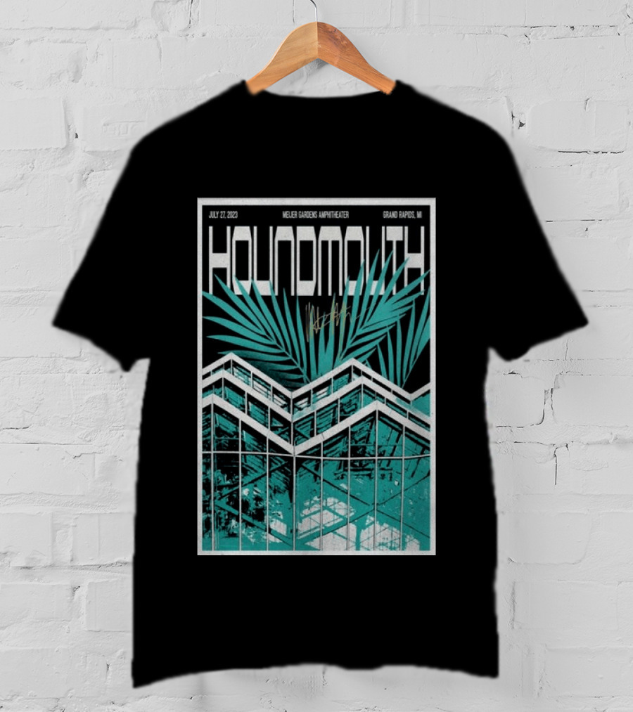 Houndmouth Meijer Gardens Amphitheater Grand Rapids July 27 2023 T-Shirt