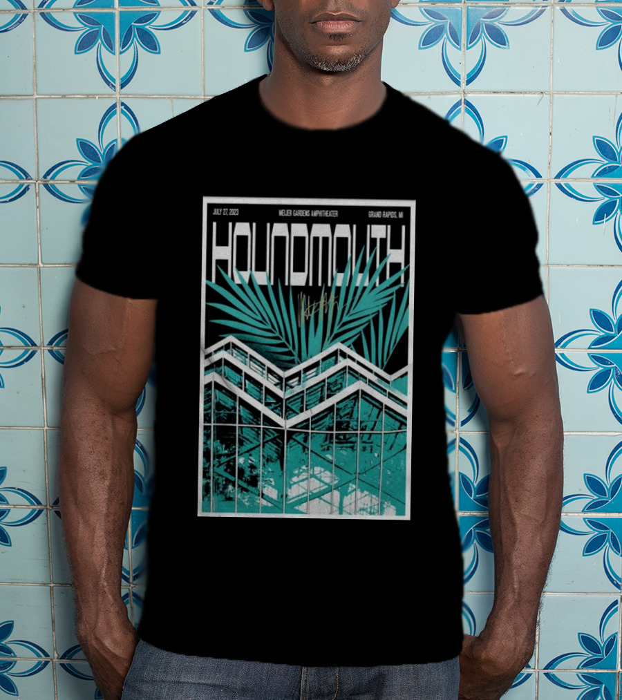 Houndmouth Meijer Gardens Amphitheater Grand Rapids July 27 2023 T-Shirt