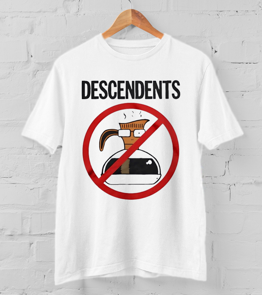 Descendents No Decaf Coffee Pot T-Shirt