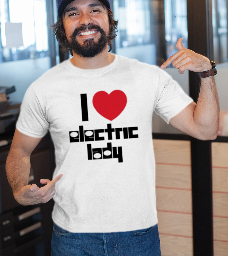 Electric Lady Studios Limited Release I Love Electric Lady T-Shirt