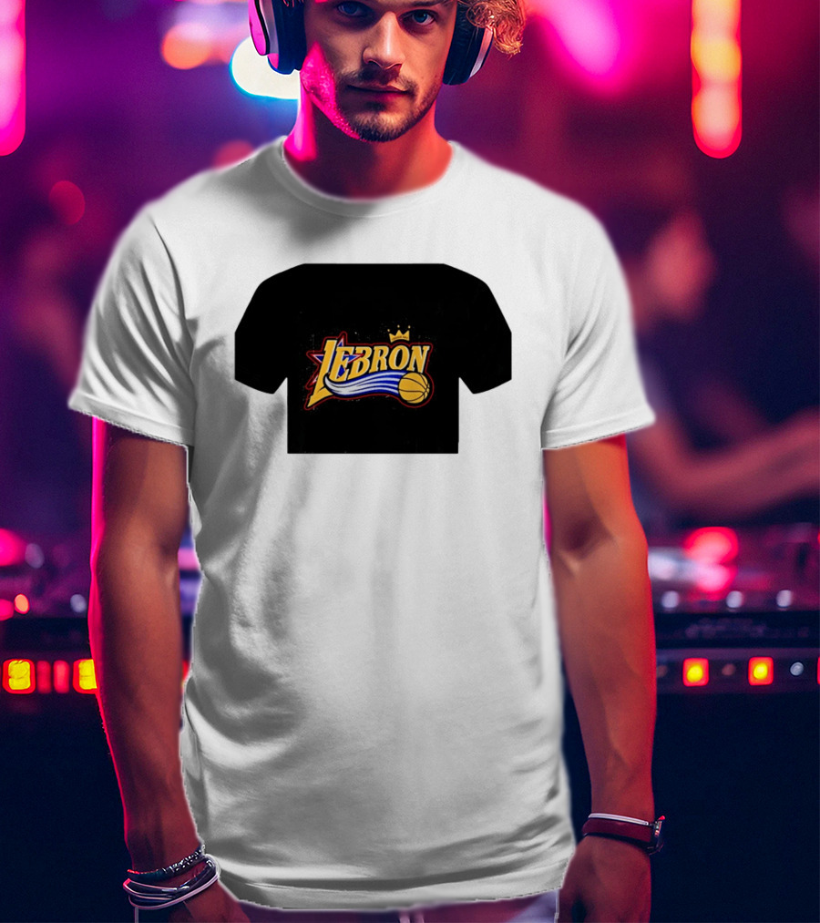 Lebron Crown Star Basketball Philly Sports T-Shirt