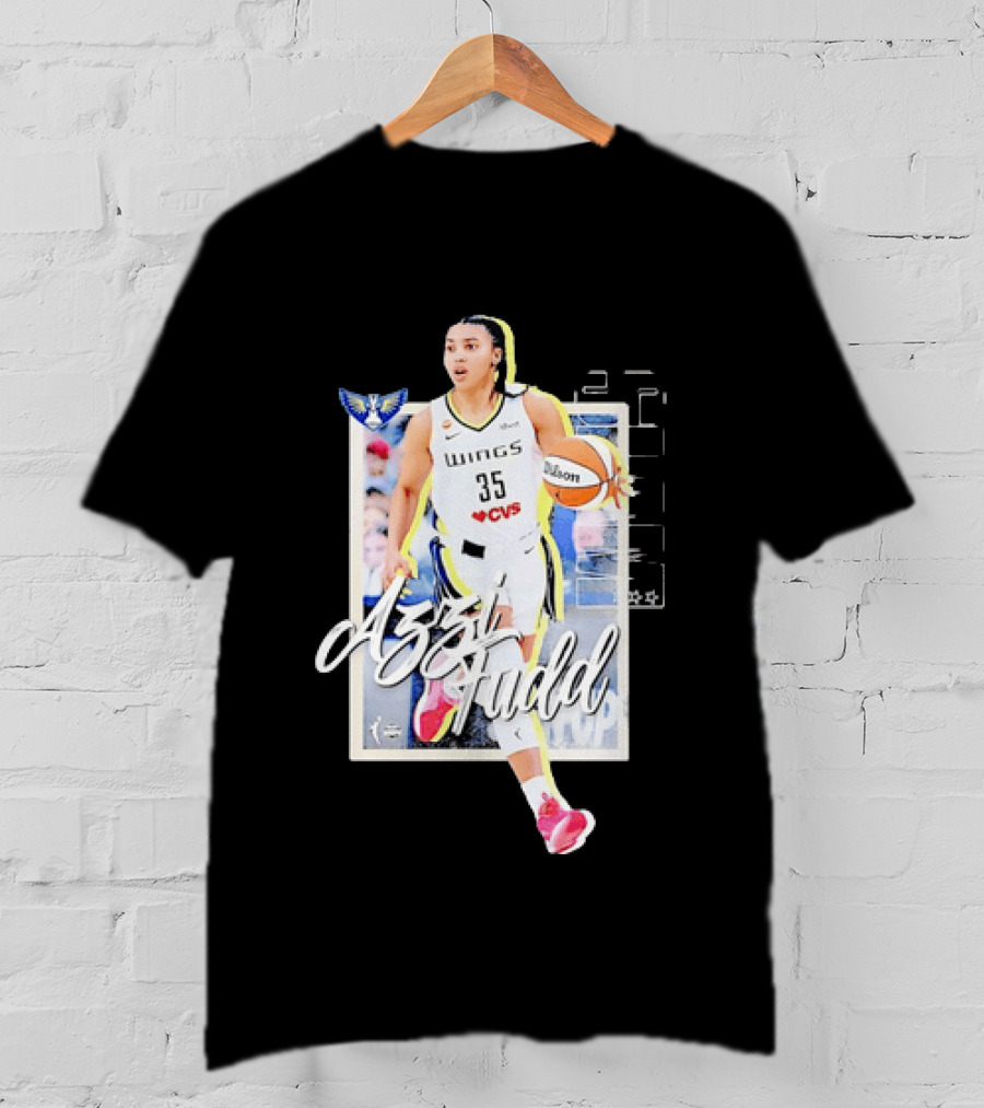 Azzi Fudd Dallas Wings 35 Basketball WNBA Slam Magazine Cover Sports Fashion T-Shirt