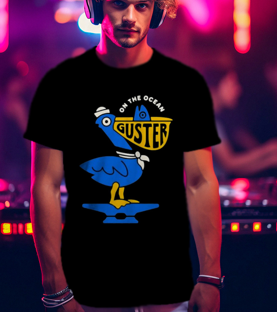 Guster On The Ocean 2026 Tour Pelican Sailor T-Shirt