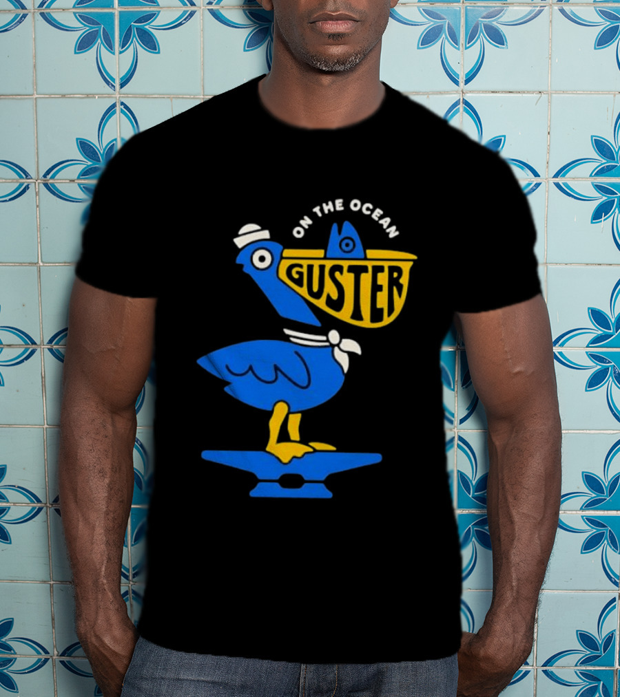 Guster On The Ocean 2026 Tour Pelican Sailor T-Shirt