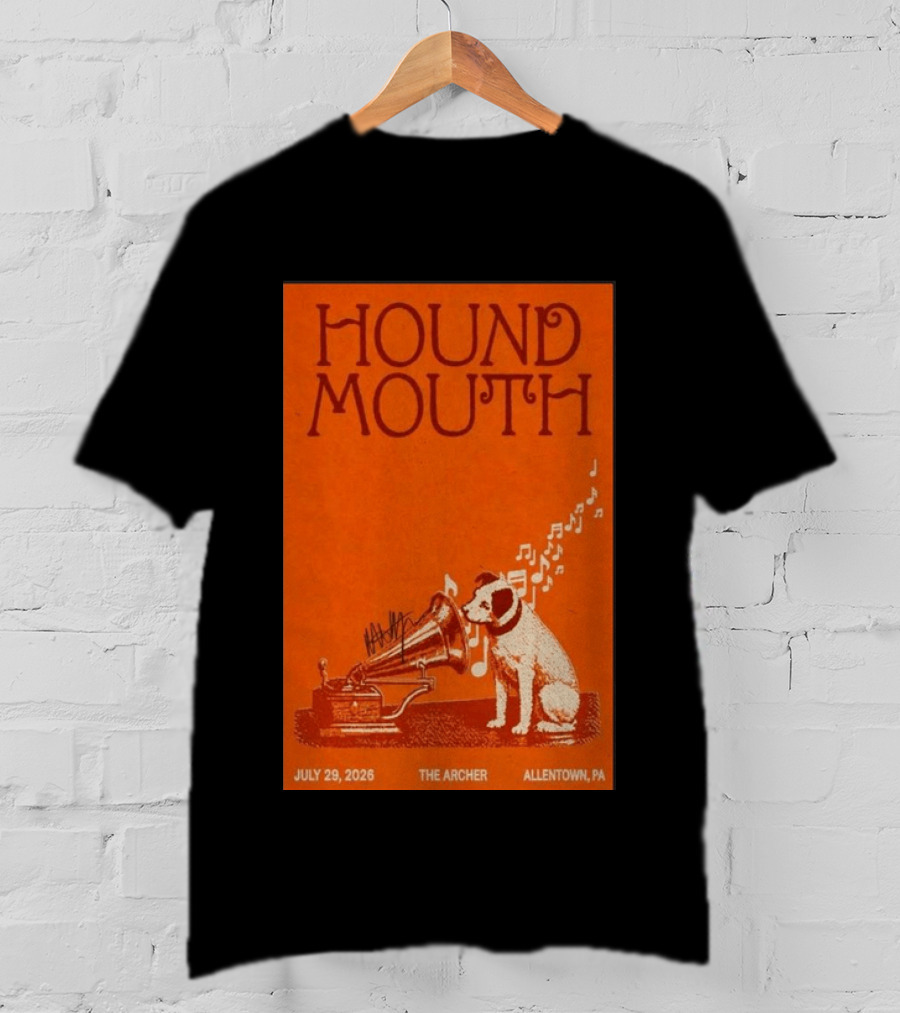 Houndmouth Allentown Pennsylvania Concert July 29 2026 The Archer T-Shirt