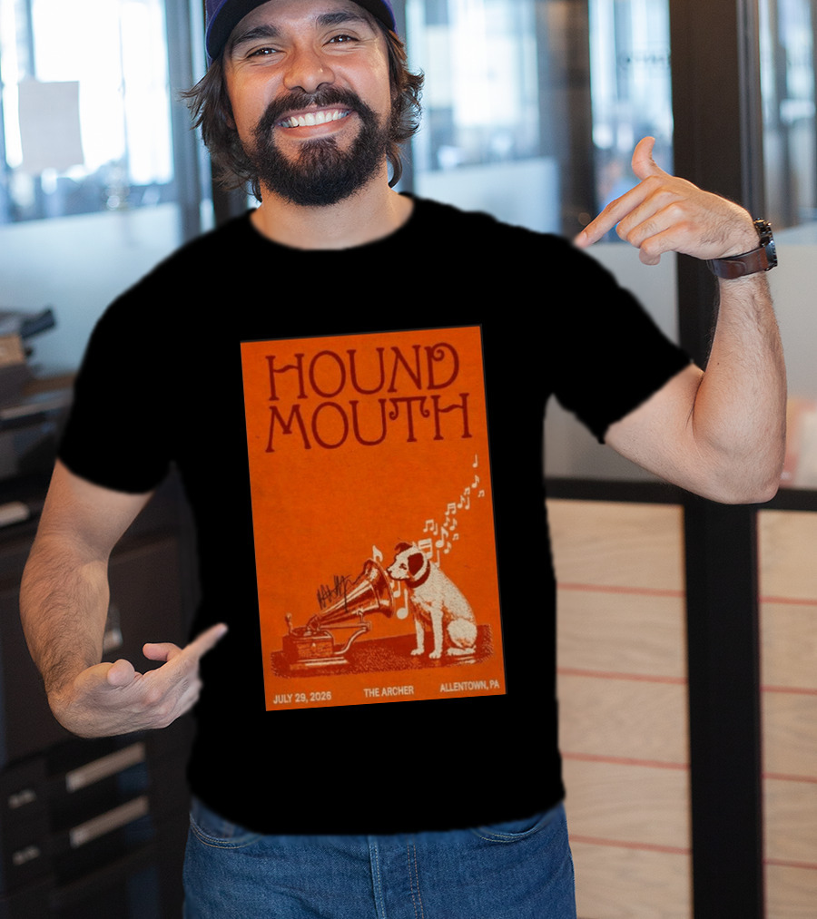 Houndmouth Allentown Pennsylvania Concert July 29 2026 The Archer T-Shirt