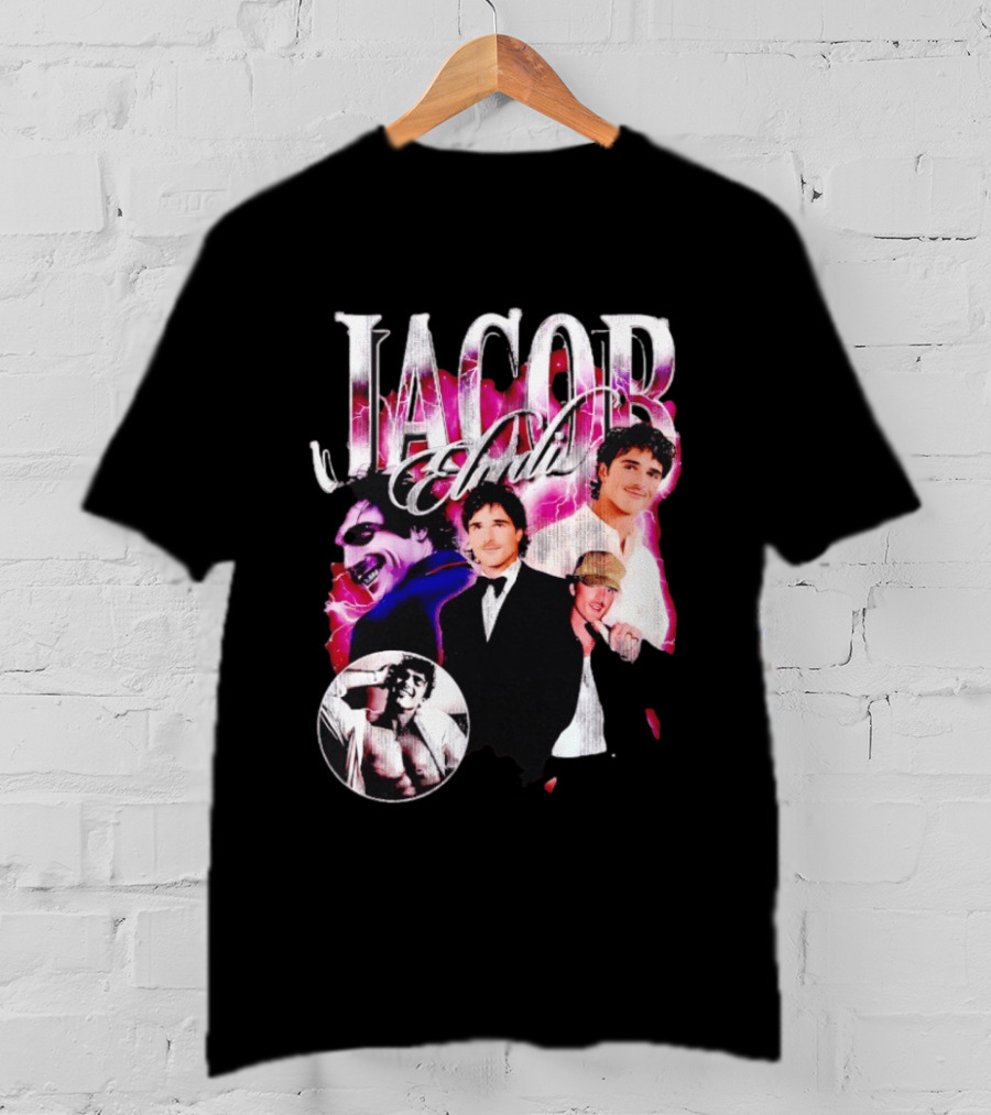 Jacob Elordi Collage Joker Suit Hat Aesthetic T-Shirt