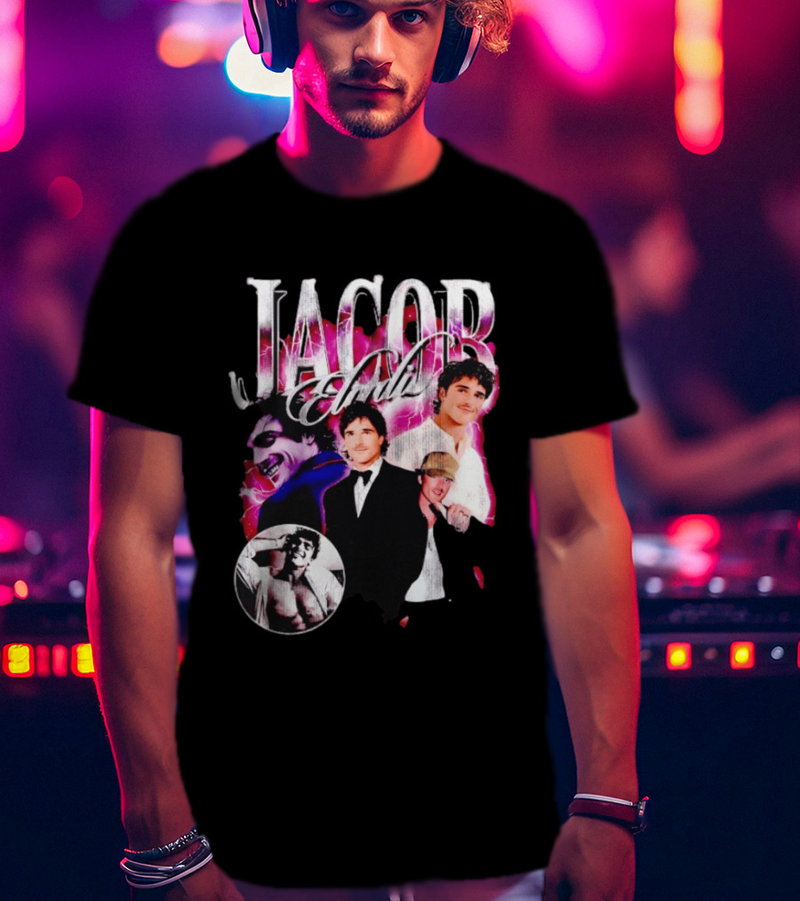 Jacob Elordi Collage Joker Suit Hat Aesthetic T-Shirt