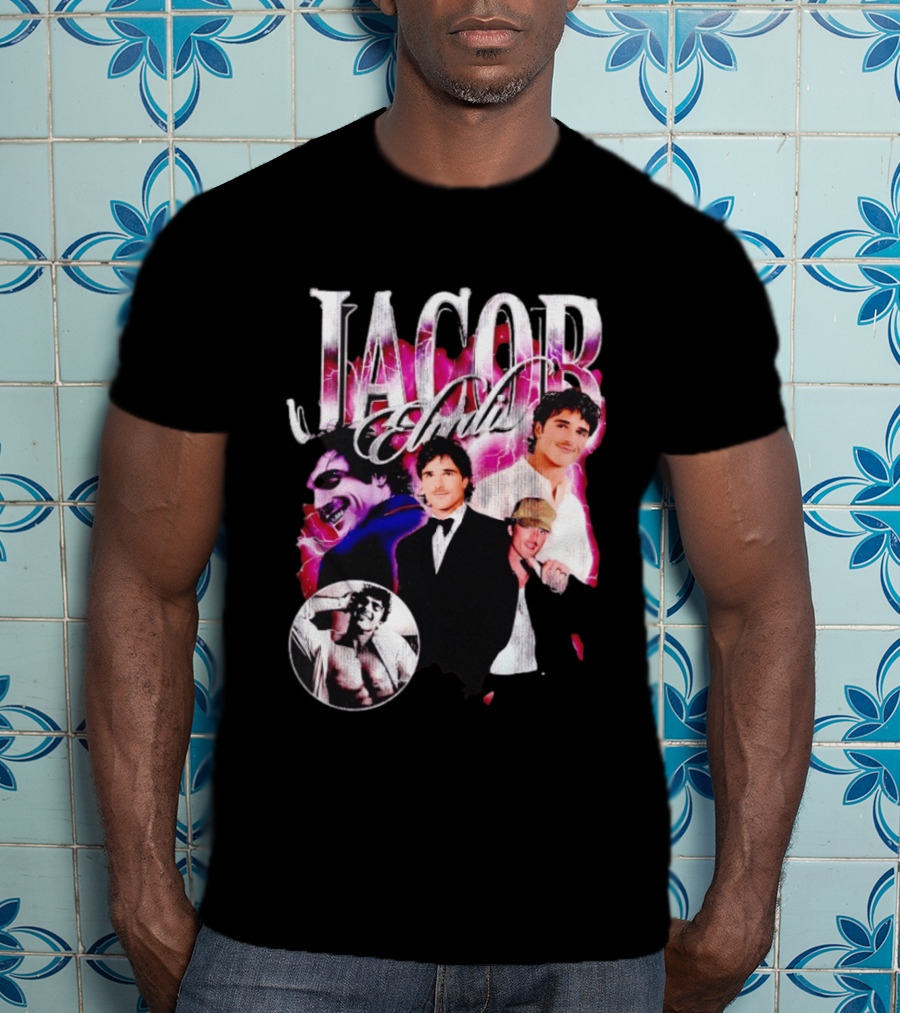 Jacob Elordi Collage Joker Suit Hat Aesthetic T-Shirt