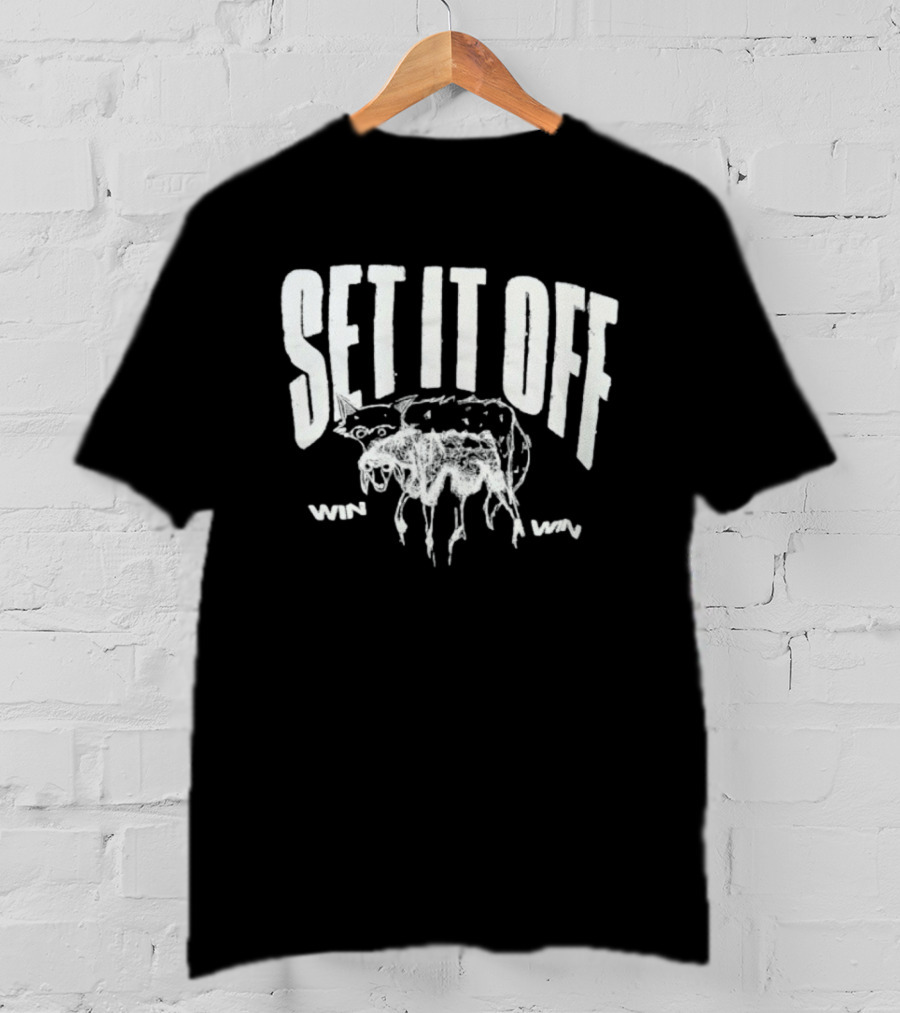 Set It Off Win Win Goat Sketch T-Shirt