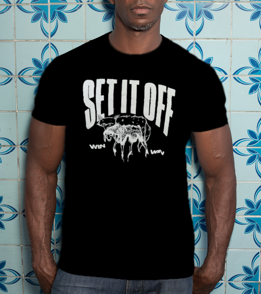 Set It Off Win Win Goat Sketch T-Shirt