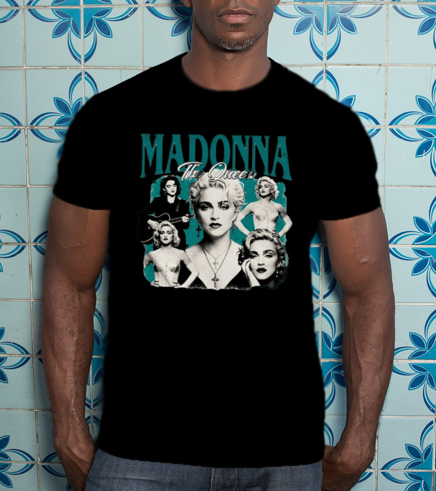 Madonna The Queen Iconic 90s Music Legend T-Shirt