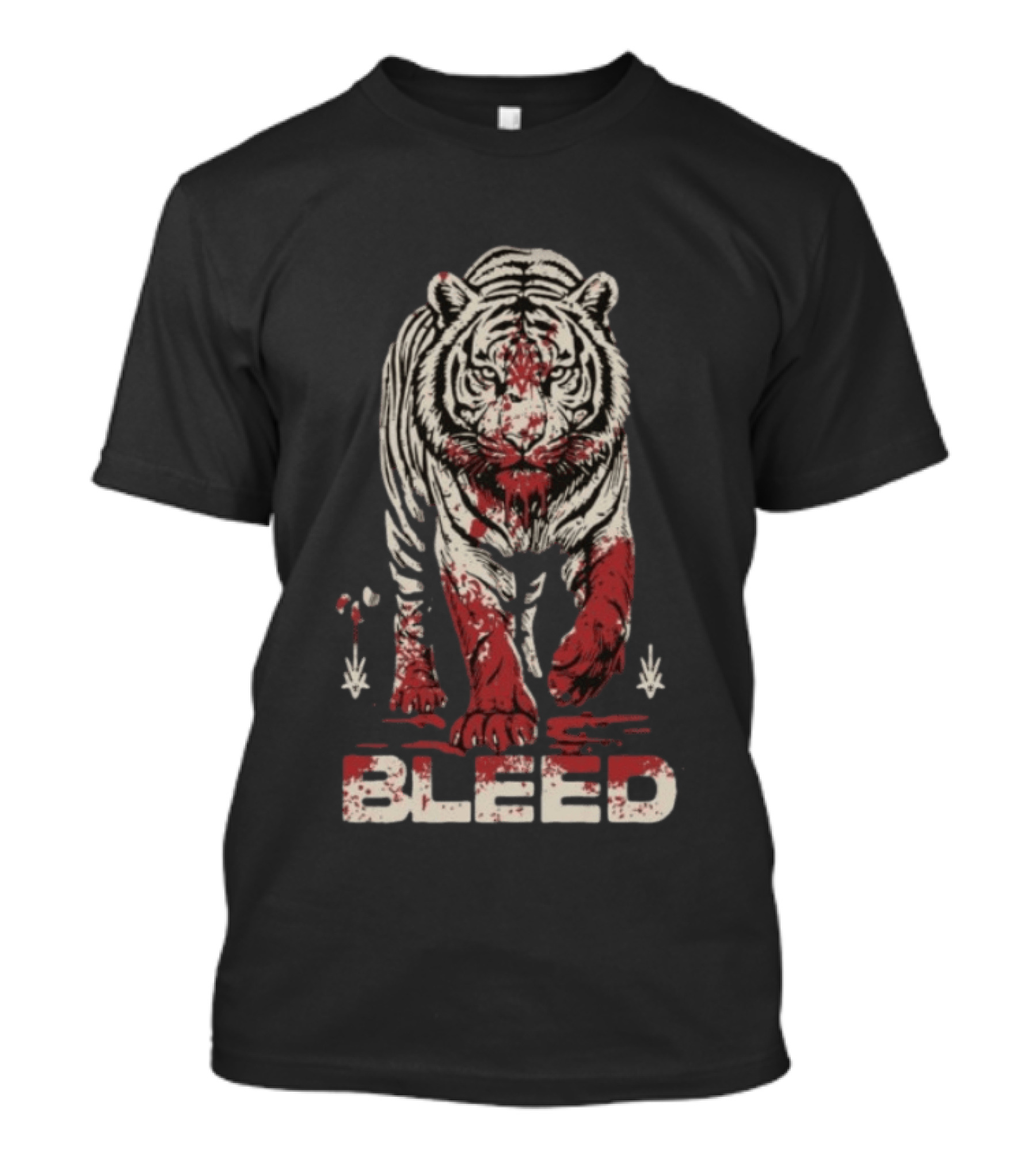 Milestone Store The Amity Affliction White Tiger Blood Bleed T-Shirt