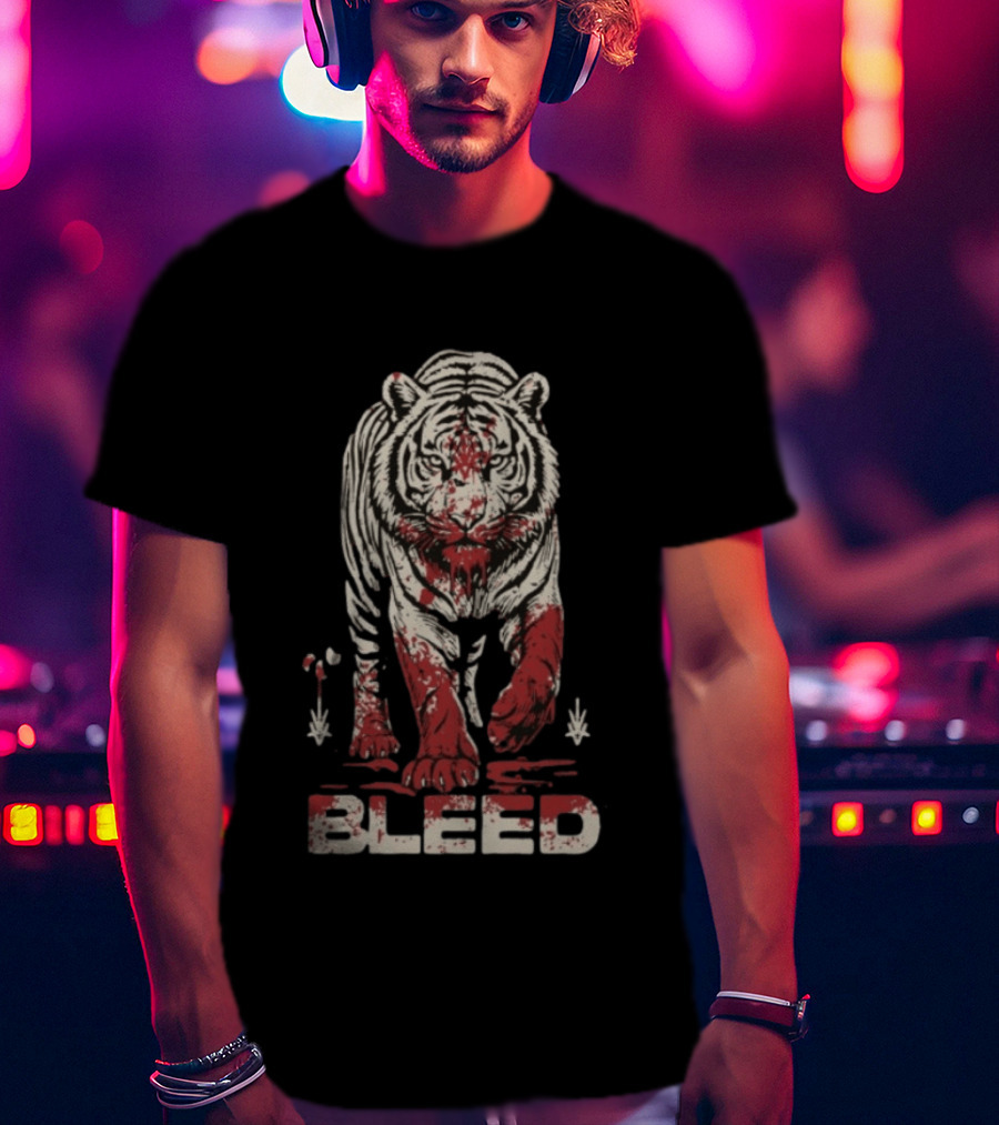 Milestone Store The Amity Affliction White Tiger Blood Bleed T-Shirt