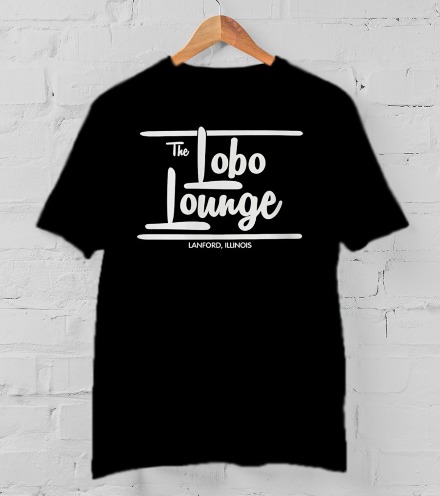 The Lobo Lounge Lanford Illinois TV Show Roseanne T-Shirt