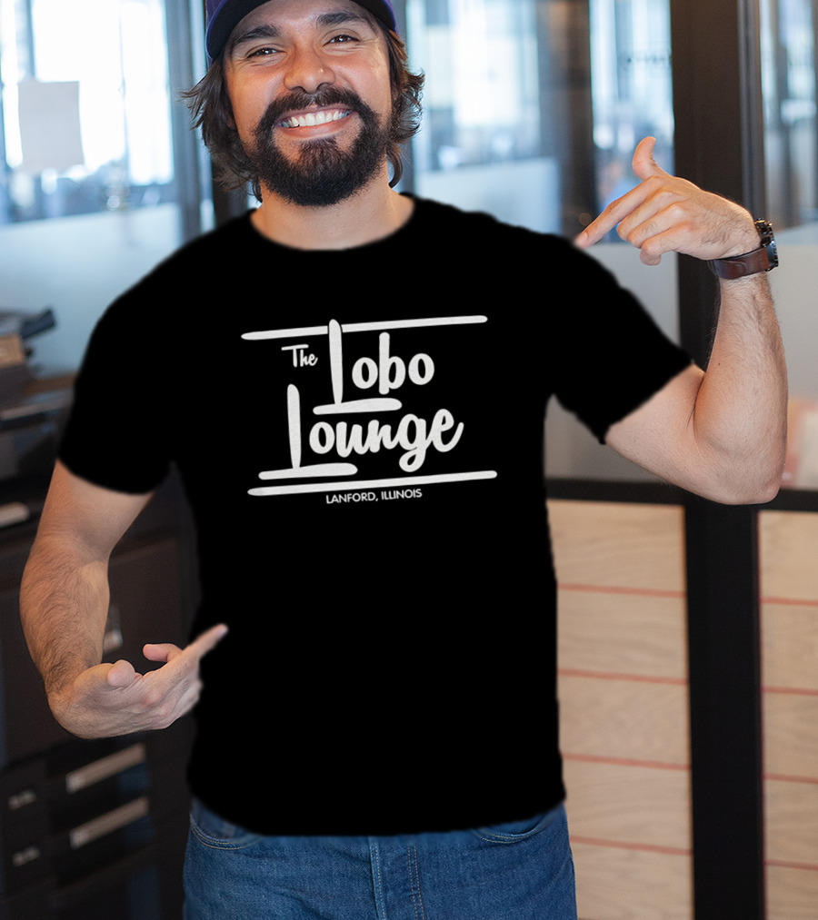 The Lobo Lounge Lanford Illinois TV Show Roseanne T-Shirt