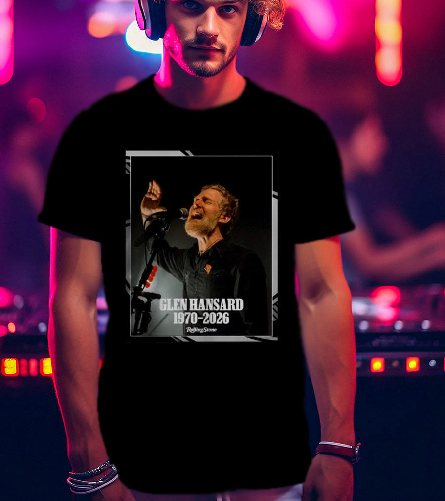 Glen Hansard 1970 2026 Rolling Stone Music Legend T-Shirt